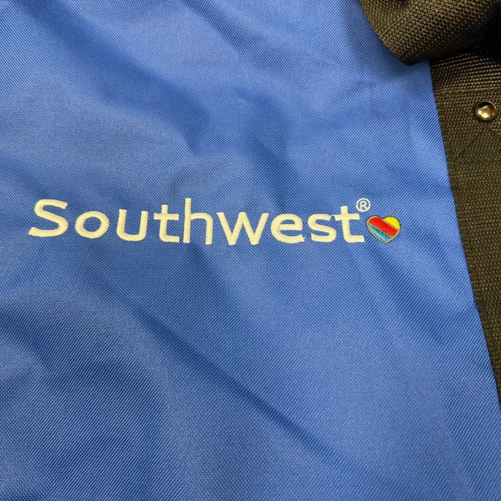 Southwest Airlines Blue Duffel Bag Travel Carry On Embroidered Logo HALO 24 Inch